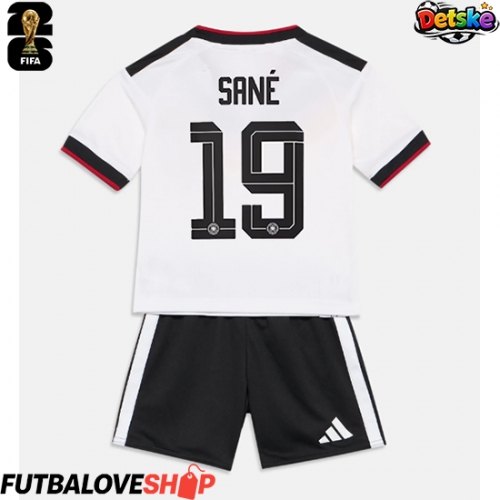 Dres Nemecko Leroy Sane #19 Domáci pre deti MS 2026 Krátky Rukáv (+ trenírky)